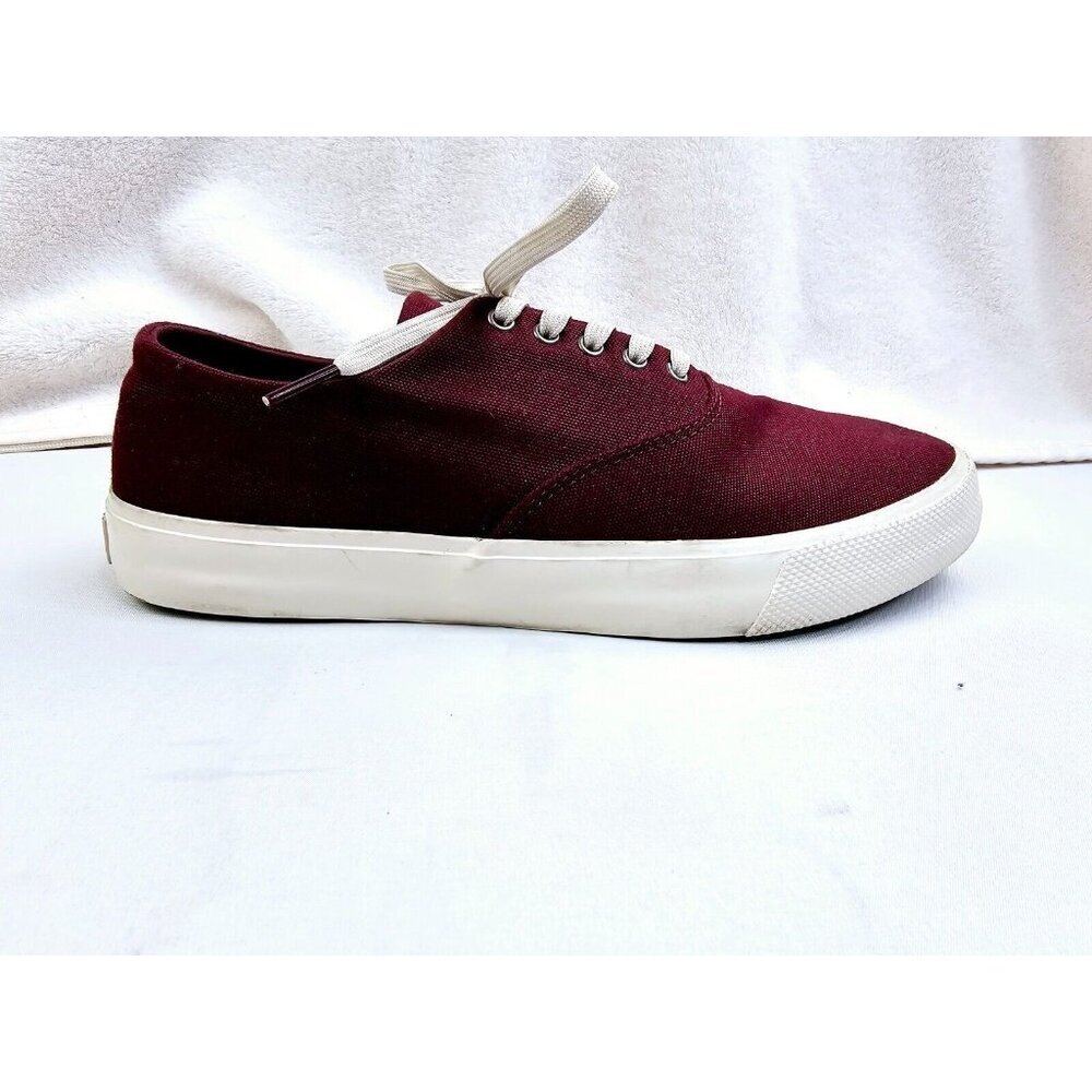 Sperry Top Sider Size 8.5M Women's Burgundy Low Lace Fashion Sneakers #STS81696 - Picture 2 of 12